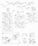 Controls Electric Starter Governor Springs Ignition Diagram and Parts List for 121352-0049-B1  Briggs and Stratton Engine